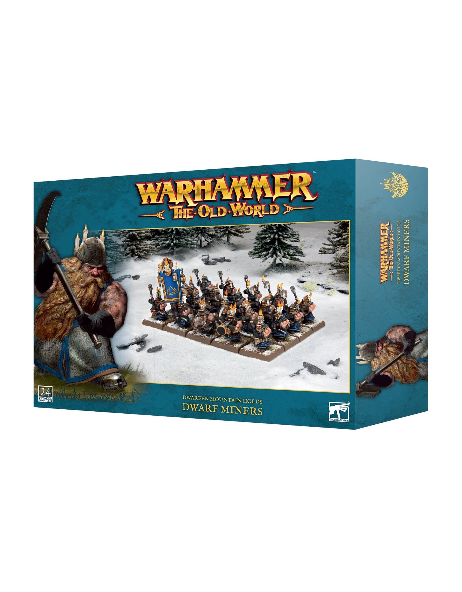 Games Workshop Dwarfen Mountain Holds Dwarf Miners