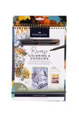 FABER-CASTELL Faber-Castell Reverse Coloring Book, Moody