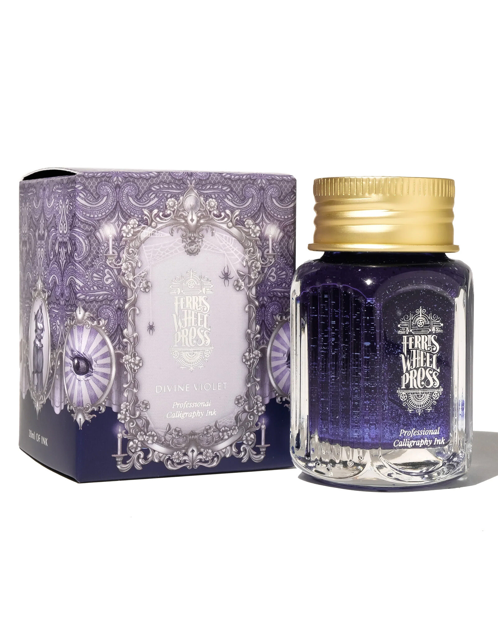 Ferris Wheel Press FWP Calligraphy Ink, Divine Violet 28ml