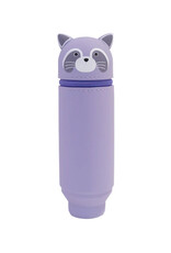 ITOYA Itoya Punilabo Silicone Stand Up Case, Racoon