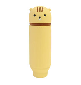 ITOYA Itoya Punilabo Silicone Stand Up Case, Squirrel