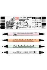 ITOYA ZIG Twin Black Marker Assortment Set ITOYA ZIG Twin Black Marker Assortment Set
