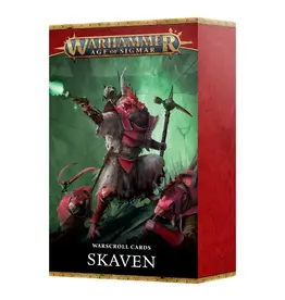 Games Workshop Warscroll Cards Skaven