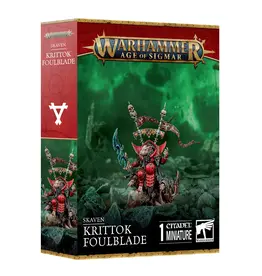 Games Workshop Skaven Krittok Foulblade PRE ORDER ARRIVES 9.21.2024