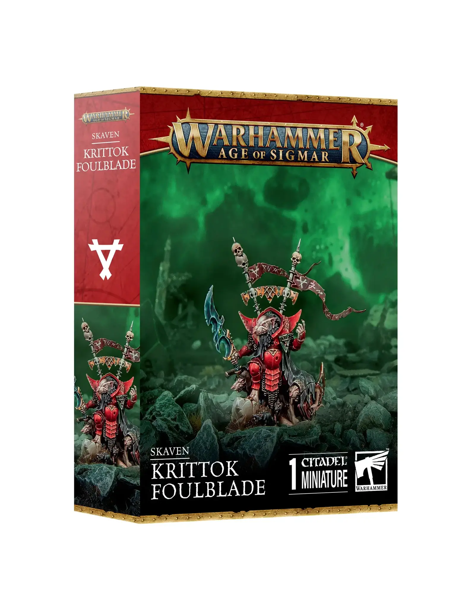 Games Workshop Skaven Krittok Foulblade PRE ORDER ARRIVES 9.21.2024