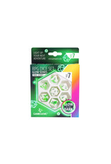 Gamegenic Gamegenic Glow Series  Toxic Stones  RPG Dice Set (7 pcs)