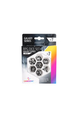 Gamegenic Gamegenic Galaxy Series  Moon  RPG Dice Set (7pcs)