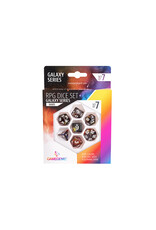 Gamegenic Gamegenic Galaxy Series  Mars RPG Dice Set (7pcs)