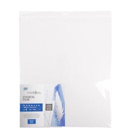 Grafix Impress Clear Dura-lar Stencil Film, .005, 16 x 20", Pack of 6