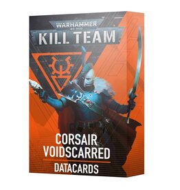 Games Workshop Kill Team Corsair Voidscarred  Datacards LIMTED EDITION