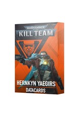 Games Workshop Kill Team Hernkyn Yaegirs Datacards LIMTED EDITION