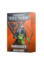 Games Workshop Kill Team Mandrakes  Datacards LIMTED EDITION