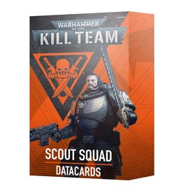 Games Workshop Kill Team Scout Squad Datacards LIMTED EDITION