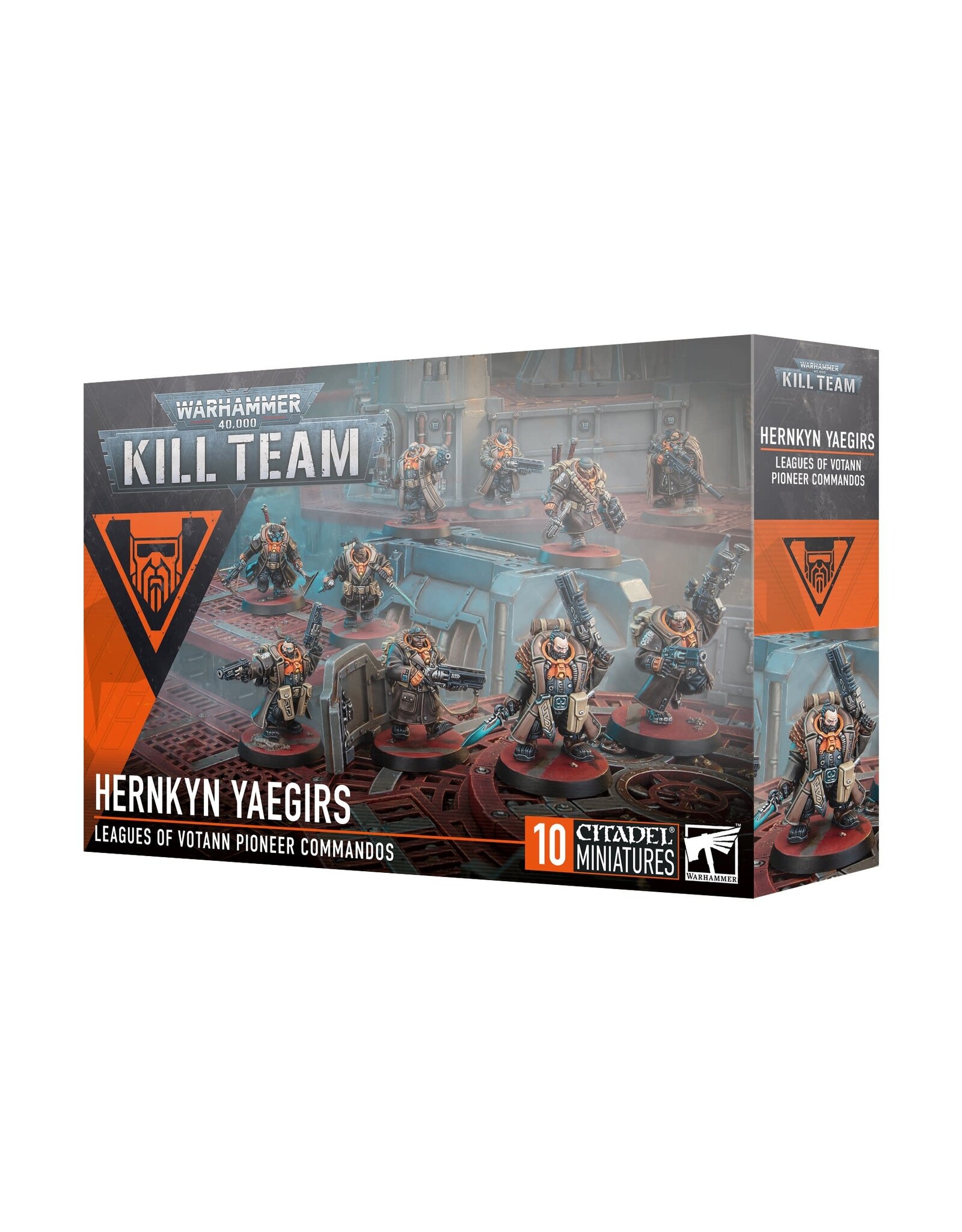 Games Workshop Kill Team Hernkyn Yaegirs  Leagues of Votann Pioneer Commandos