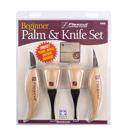 Flexcut Beginner Palm & Knife Set