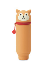 ITOYA Itoya Punilabo Silicone Stand Up Case, Shiba Dog
