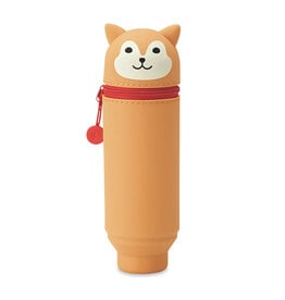 ITOYA Itoya Punilabo Silicone Stand Up Case, Shiba Dog