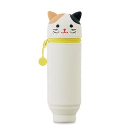 ITOYA Itoya Punilabo Silicone Stand Up Case, Calico Cat