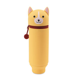 ITOYA Itoya Punilabo Silicone Stand Up Case, Corgi Dog