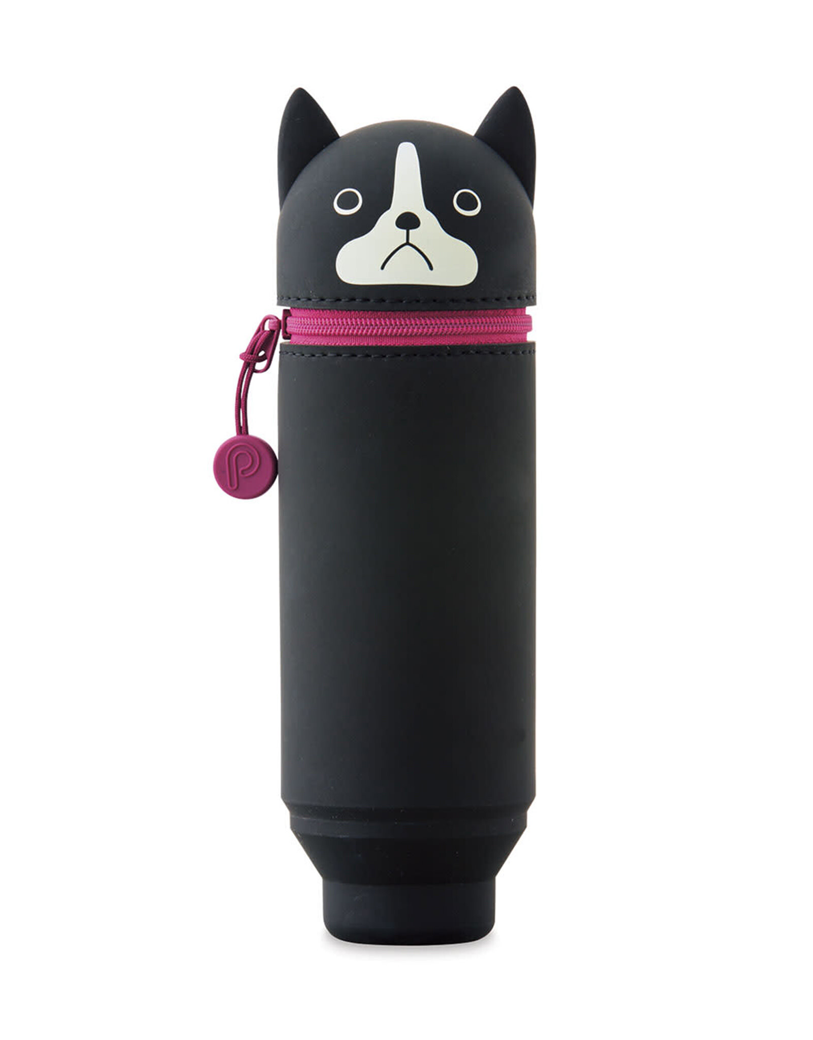 ITOYA Itoya Punilabo Silicone Stand Up Case, Boston Terrier Dog