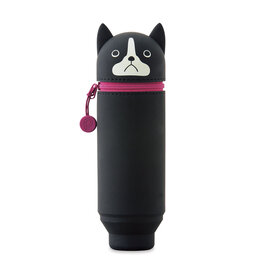 ITOYA Itoya Punilabo Silicone Stand Up Case, Boston Terrier Dog
