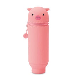 ITOYA Itoya Punilabo Silicone Stand Up Case, Pig