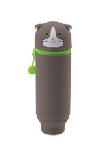 ITOYA Itoya Punilabo Silicone Stand Up Case, Scottish Fold