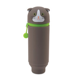 ITOYA Itoya Punilabo Silicone Stand Up Case, Scottish Fold