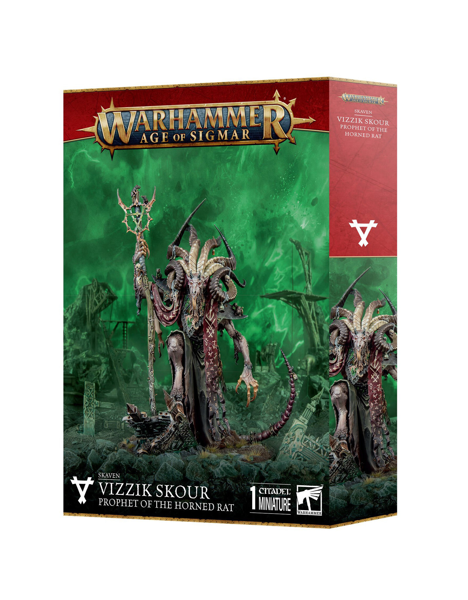 Games Workshop Skaven Vizzik Skour Prophet of the Horned Rat