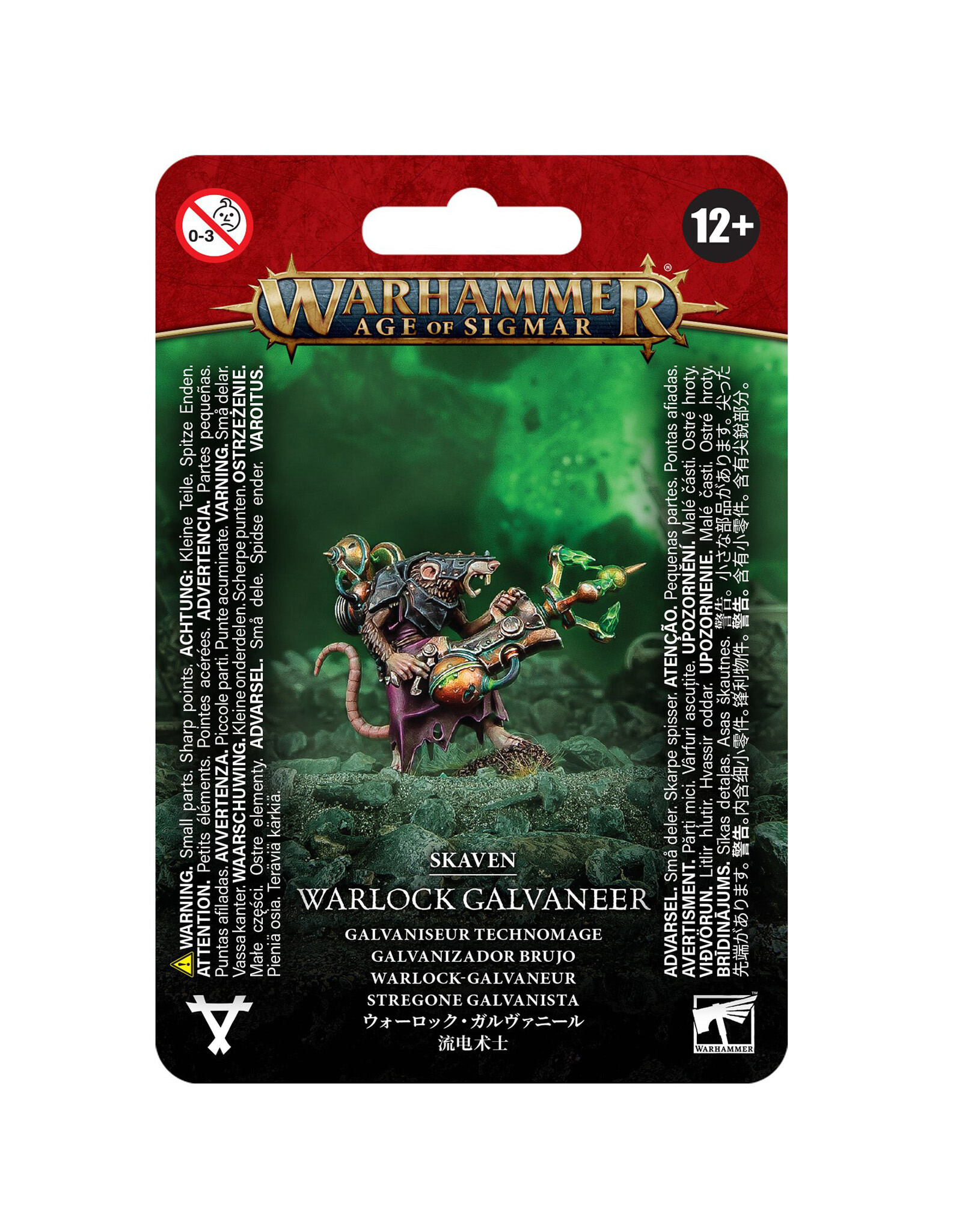 Games Workshop Skaven Warlock Galvaneer