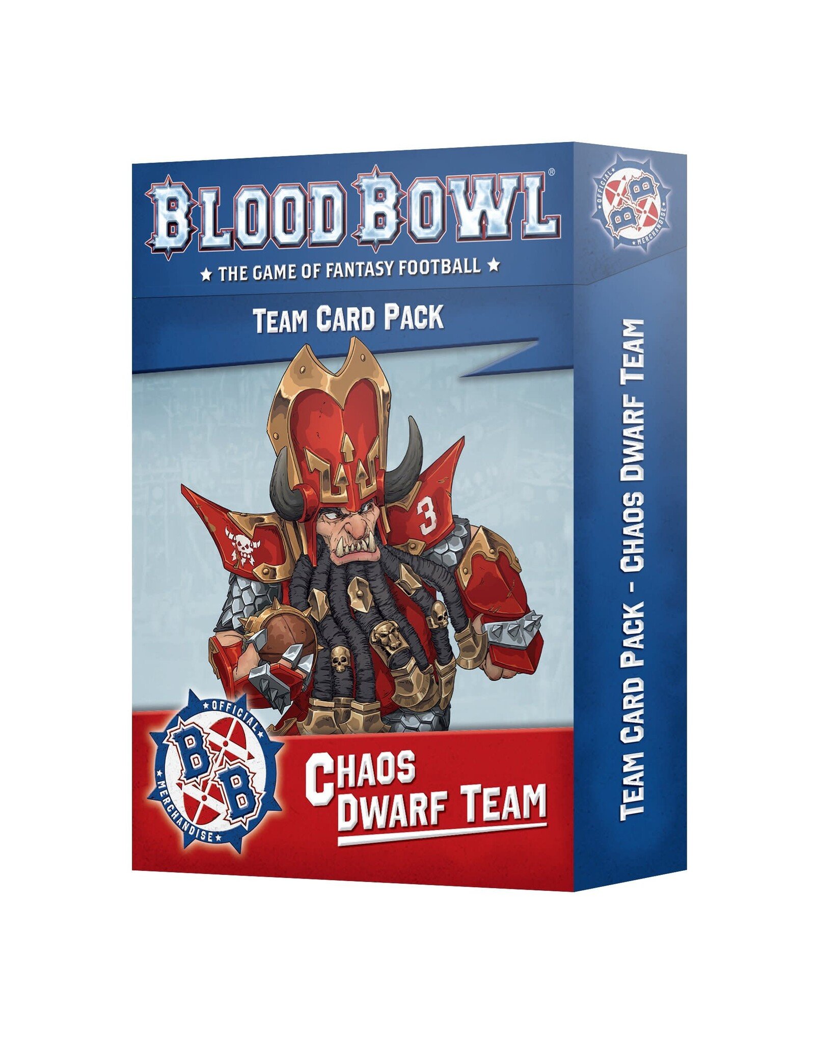Games Workshop Blood Bowl Chaos Dwarf Cards