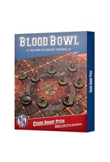 Games Workshop Blood Bowl Chaos Dwarf Team Double Sided Pitch & Dugouts Games Workshop Blood Bowl Chaos Dwarf Team Double Sided Pitch & Dugouts