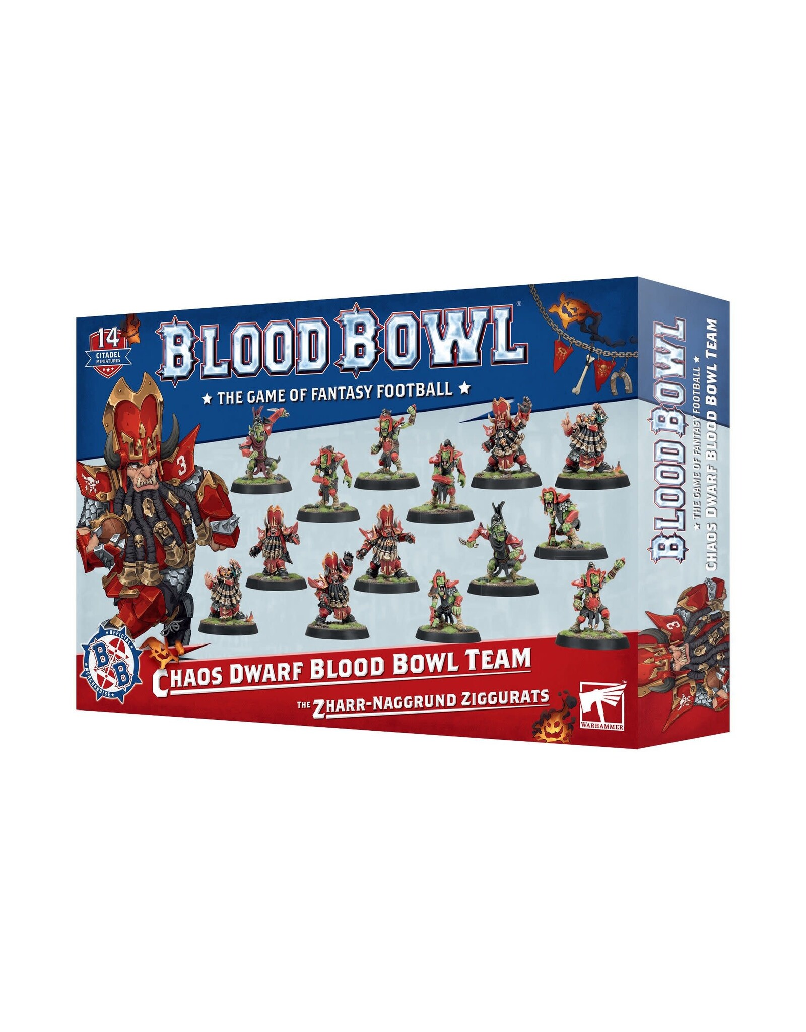 Games Workshop Blood Bowl Chaos Dwarf Team