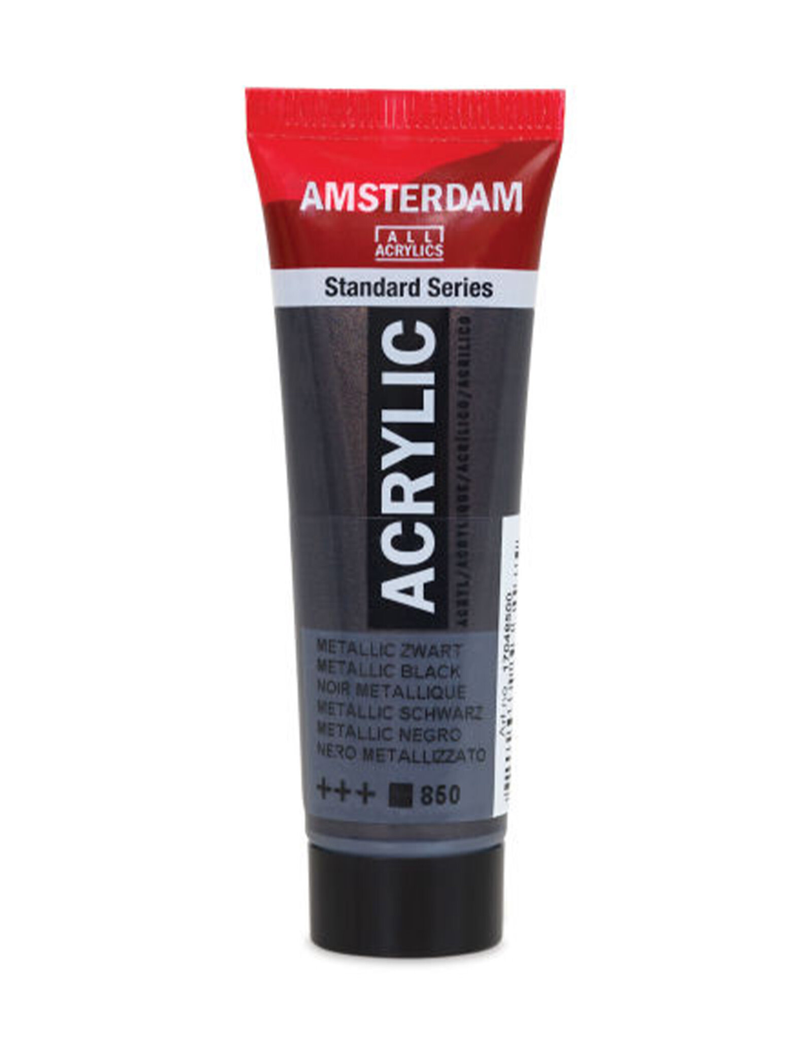 Royal Talens Amsterdam Standard Acrylic,  Metallic Black 20ml