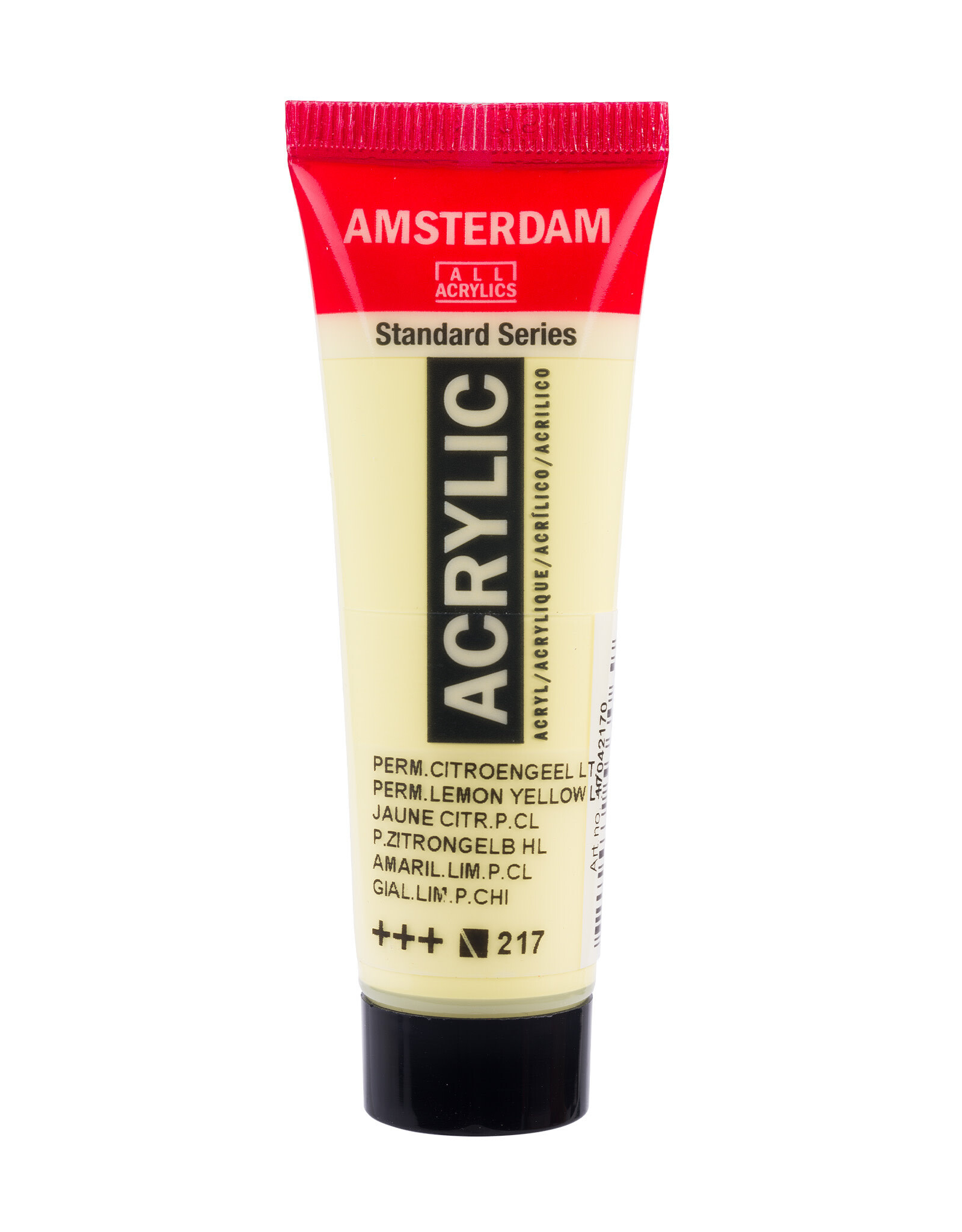 Royal Talens Amsterdam Standard Acrylic, Perm. Lemon Yellow Light 20ml
