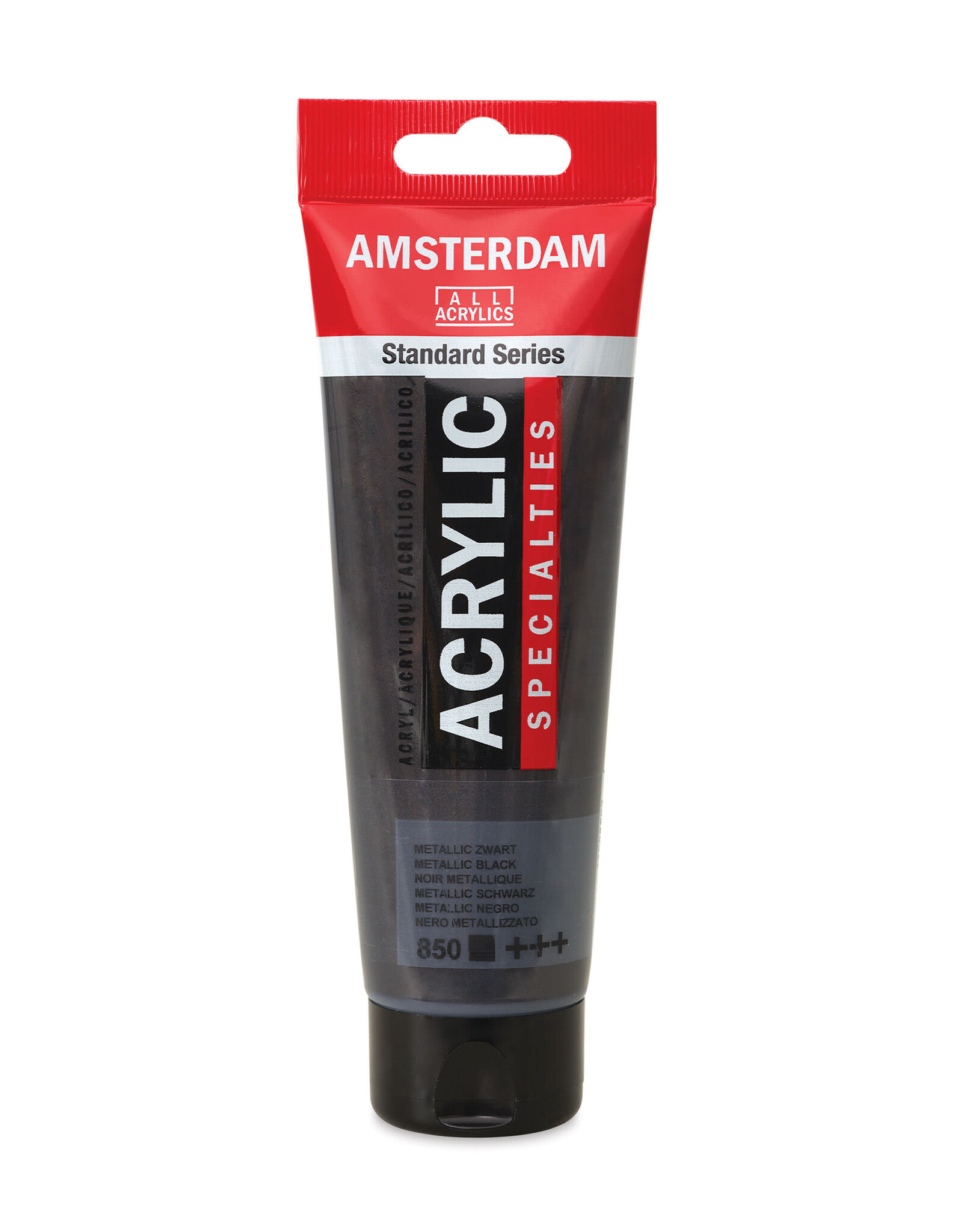 Royal Talens Amsterdam Standard Acrylic,  Metallic Black 120ml