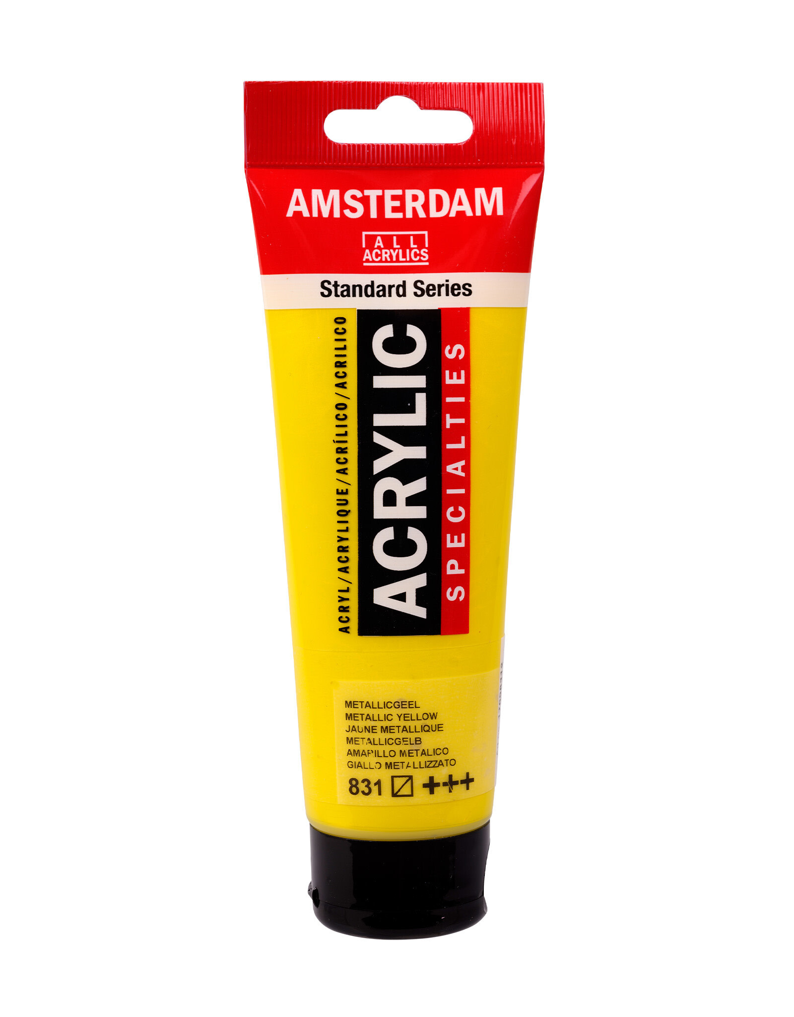 Royal Talens Amsterdam Standard Acrylic,  Metallic Yellow 120ml