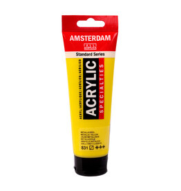 Royal Talens Amsterdam Standard Acrylic,  Metallic Yellow 120ml