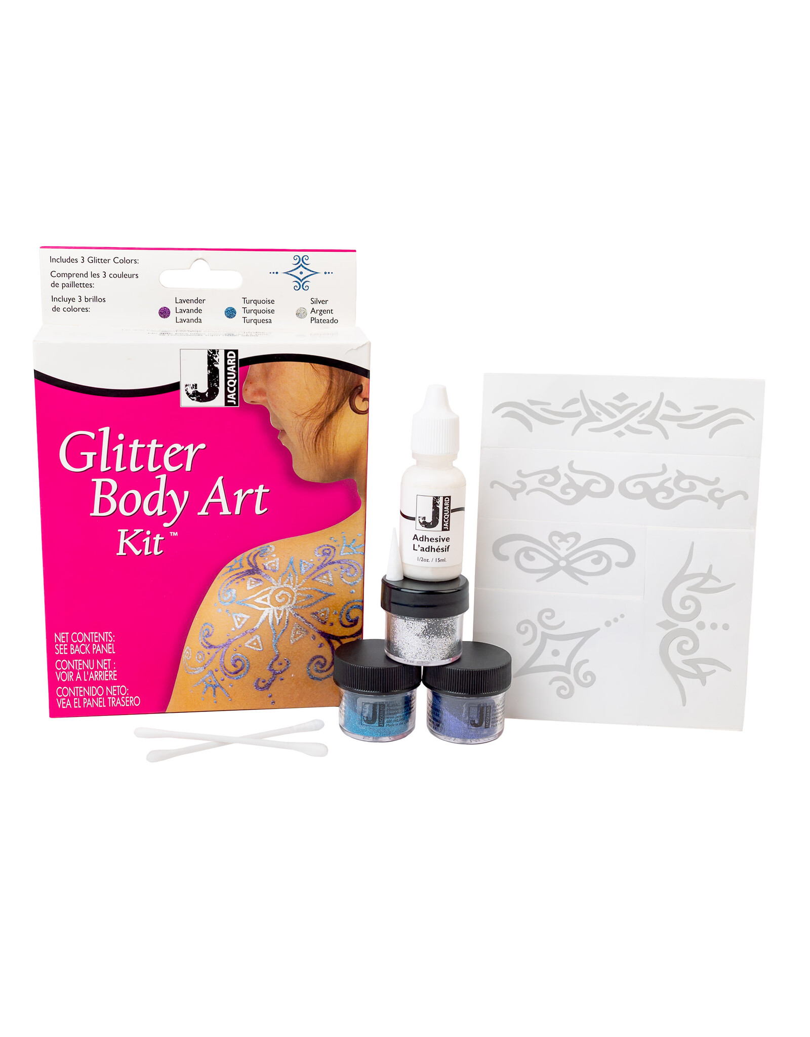 Jacquard Jacquard Glitter Body Art Kit
