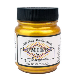 Jacquard Jacquard Lumiere Acrylic Paint, Bright Gold 2¼oz