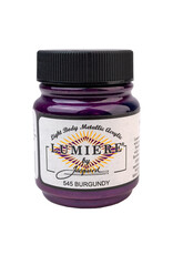 Jacquard Jacquard Lumiere Acrylic Paint, Burgundy 2¼oz