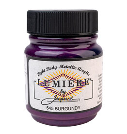 Jacquard Jacquard Lumiere Acrylic Paint, Burgundy 2¼oz