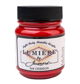 Jacquard Jacquard Lumiere Acrylic Paint, Crimson 2¼oz