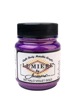 Jacquard Jacquard Lumiere Acrylic Paint, Halo Violet Gold 2¼oz