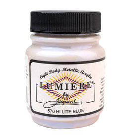 Jacquard Jacquard Lumiere Acrylic Paint, Hi-Lite Blue 2¼oz