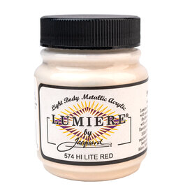 Jacquard Jacquard Lumiere Acrylic Paint, Hi-Lite Red 2¼oz