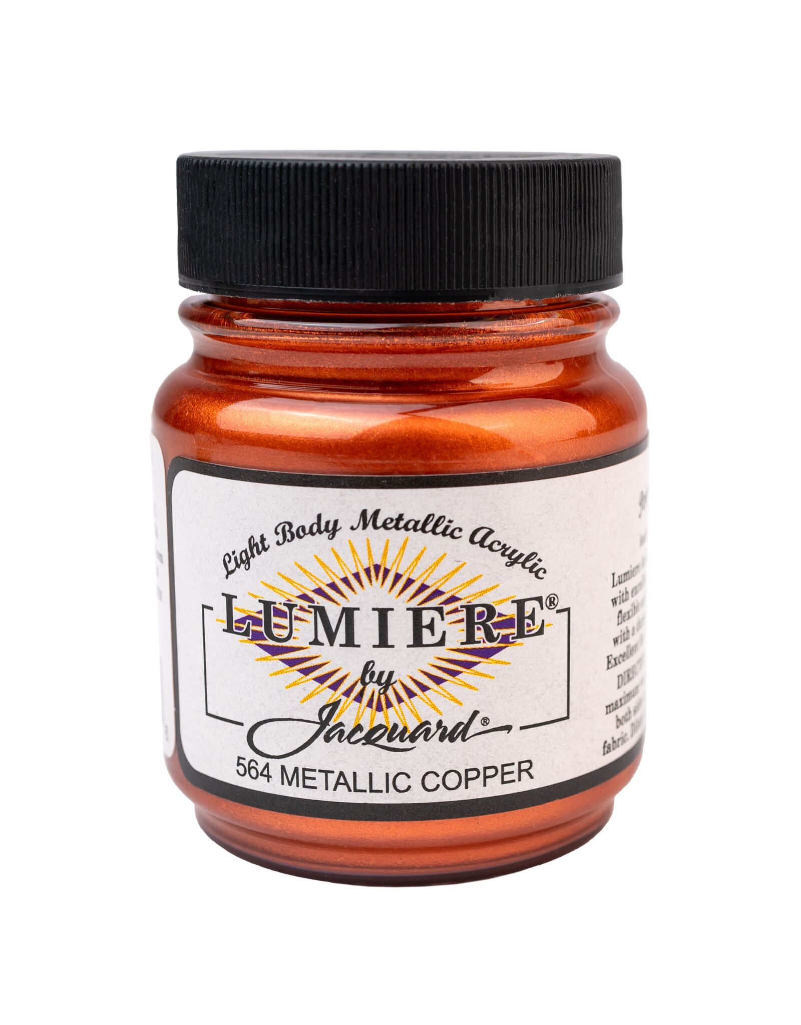 Jacquard Jacquard Lumiere Acrylic Paint, Metallic Copper 2¼oz