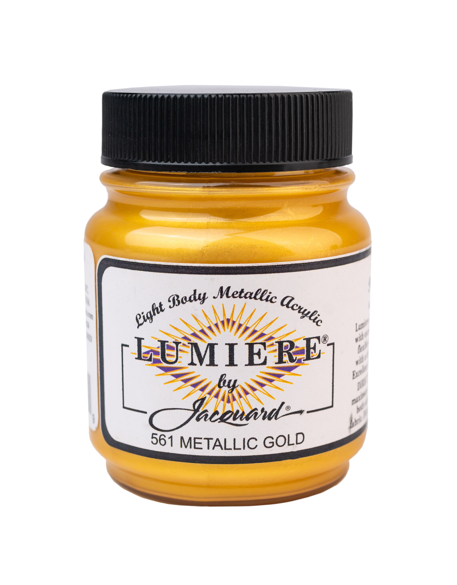 Jacquard Jacquard Lumiere Acrylic Paint, Metallic Gold 2¼oz