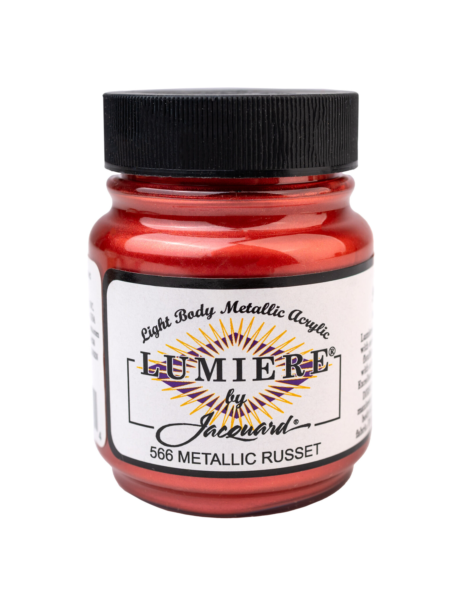Jacquard Jacquard Lumiere Acrylic Paint, Metallic Russet 2¼oz