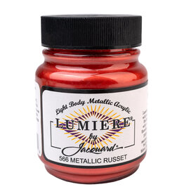 Jacquard Jacquard Lumiere Acrylic Paint, Metallic Russet 2¼oz